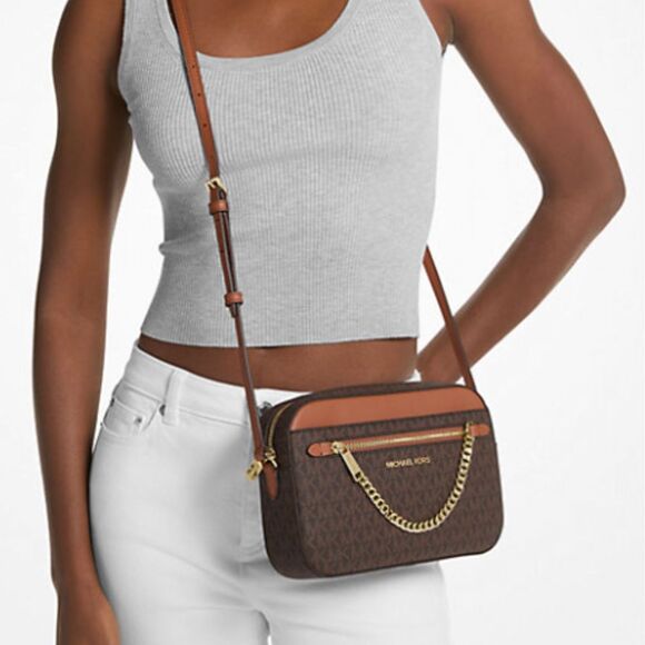 Michael Kors Jet Set Crossbody Bag NWT - Picture 1 of 10